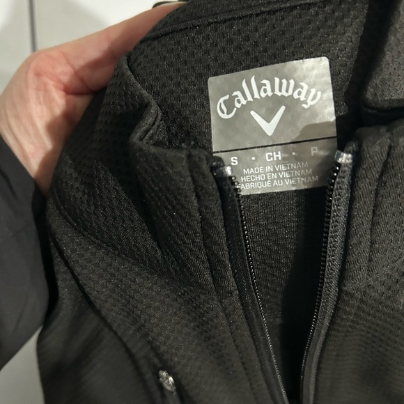 Callaway Black Zip-Up Jacket - Picture 3 of 4
